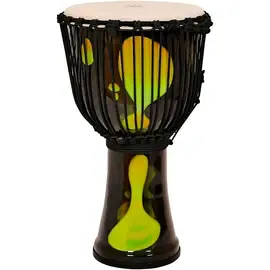 Джембе X8 Drums Lava Lamp Djembe, 7 in. Dark Green Multi Fade