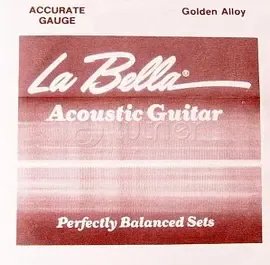 Струна для акустической гитары La Bella GW032, бронза, калибр 32