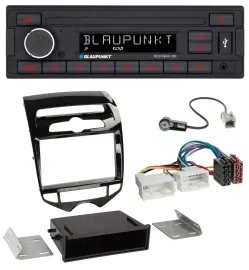 Автомагнитола для Hyundai ix20 Blaupunkt 1DIN MP3, USB, AUX (с 2010, для автомобилей с автоматическим климат-контролем)