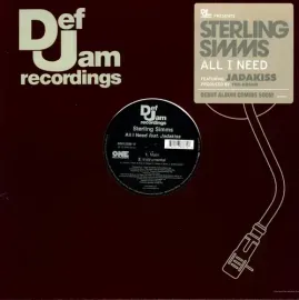 Виниловая пластинка Sterling Simms - All I Need [New 12" Vinyl]