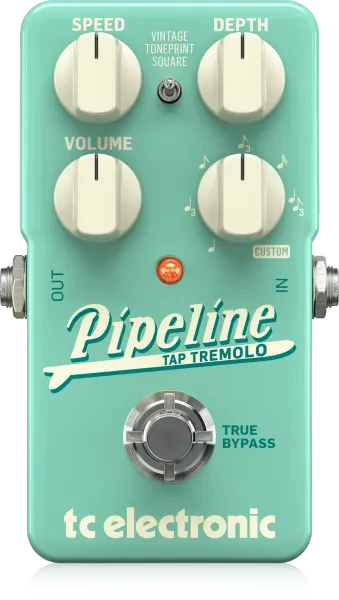 Педаль эффектов для электрогитары TC Electronic Pipeline Tap Tremolo