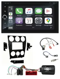 Blaupunkt DAB USB Bluetooth Lenkrad 2DIN TMC Navigation für Mazda 6 2006-2008