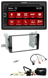 Автомагнитола для Mitsubishi L200 Blaupunkt 2DIN, DAB, TMC, USB, Bluetooth, навигация