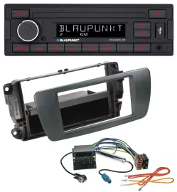 Blaupunkt MP3 AUX USB 1DIN Autoradio für Seat Ibiza ab 08 azabacheschwarz