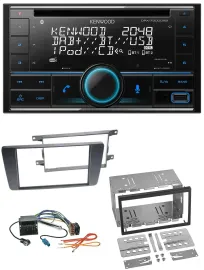 Kenwood CD 2DIN DAB USB MP3 Bluetooth Autoradio für Skoda Octavia 04-13 Scout 06