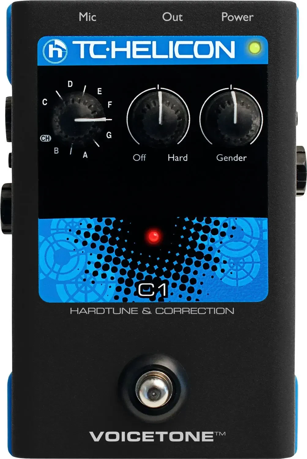 Вокальный процессор TC Helicon VoiceTone C1 Hardtune and Correction