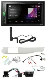 Автомагнитола для Alfa Romeo Giulietta (2010–2014) Pioneer 2-DIN Bluetooth DAB MP3