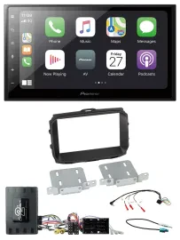 Pioneer Lenkrad Bluetooth DAB 2DIN USB Autoradio für Alfa Giulietta Infoadapter