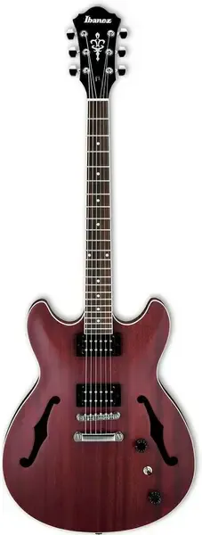 Электрогитара полуакустическая Ibanez Artcore AS53-TRF Semi-Hollow Transparent Red Flat