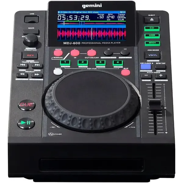 DJ-контроллер с джогом Gemini MDJ-600