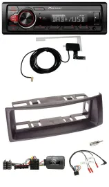 Автомагнитола для Renault Megane 1996–2000, Scenic Pioneer 1DIN MP3 DAB USB, управление на руле
