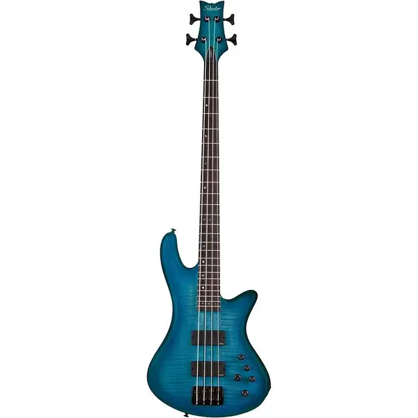 Бас-гитара Schecter Stiletto Studio-4 Bass Ocean Blue Burst