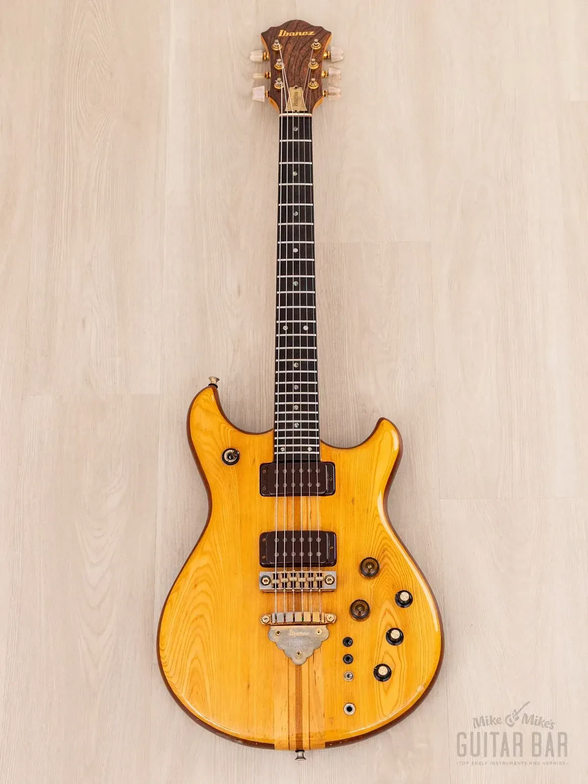 Электрогитара Ibanez Musician MC400 HH Natural w/case Japan 1979
