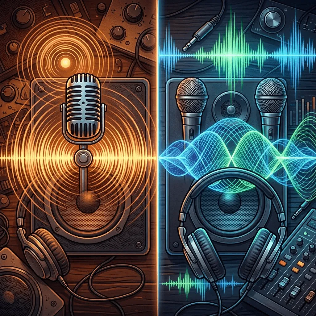 Моно или стерео: в чем разница и что лучше выбрать