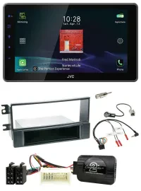 JVC DAB Lenkrad Bluetooth USB Autoradio für Kia Sportage II 2008-2010