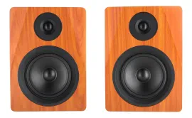 Активный студийный монитор Rockville APM5C Wood (пара)