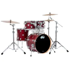 Барабанная установка DW Collector's Series SSC 22" бас-барабан, Cherry Satin Oil (набор, 4 шт.)