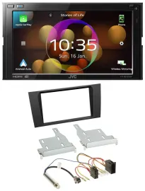 JVC DAB MP3 2DIN Bluetooth USB Autoradio für Audi A4 B5 1999-2001 Symphony