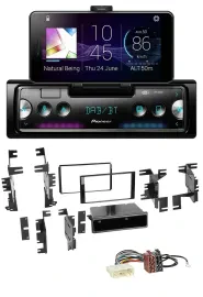 Автомагнитола для Nissan Cube (с 2009), Frontier (с 2013), Juk Pioneer USB MP3 Bluetooth DAB
