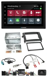 Blaupunkt DAB Bluetooth USB Lenkrad 2DIN Autoradio für Mercedes Vito Viano W639