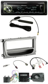 Pioneer MP3 USB CD DAB Lenkrad Autoradio für Ford S-Max Mondeo Can 07-14 Ablage