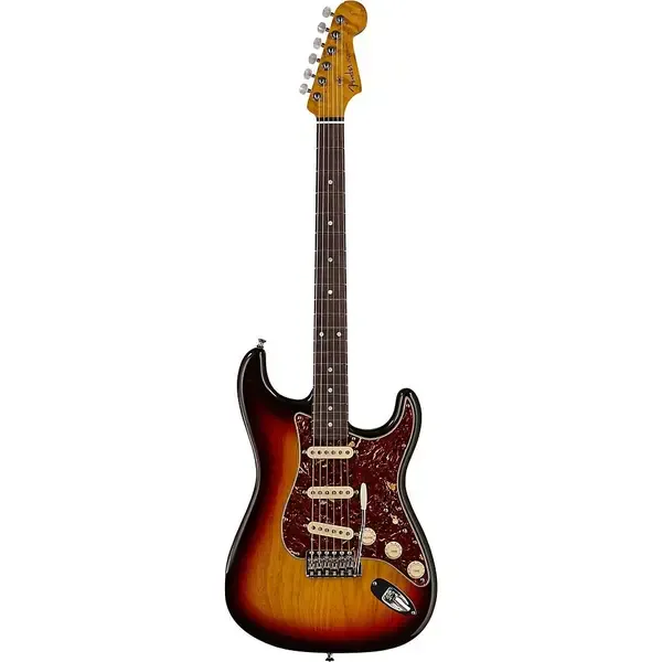 Электрогитара Fender Custom Shop American Custom Stratocaster RW FB Chocolate 3-Color Sunburst