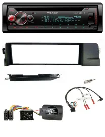Pioneer Lenkrad DAB CD Bluetooth USB Autoradio für BMW 3er E46 98-07 Profi Rundp