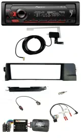Pioneer DAB USB Lenkrad Bluetooth Autoradio für BMW 3er E46 Profi 2001-2007