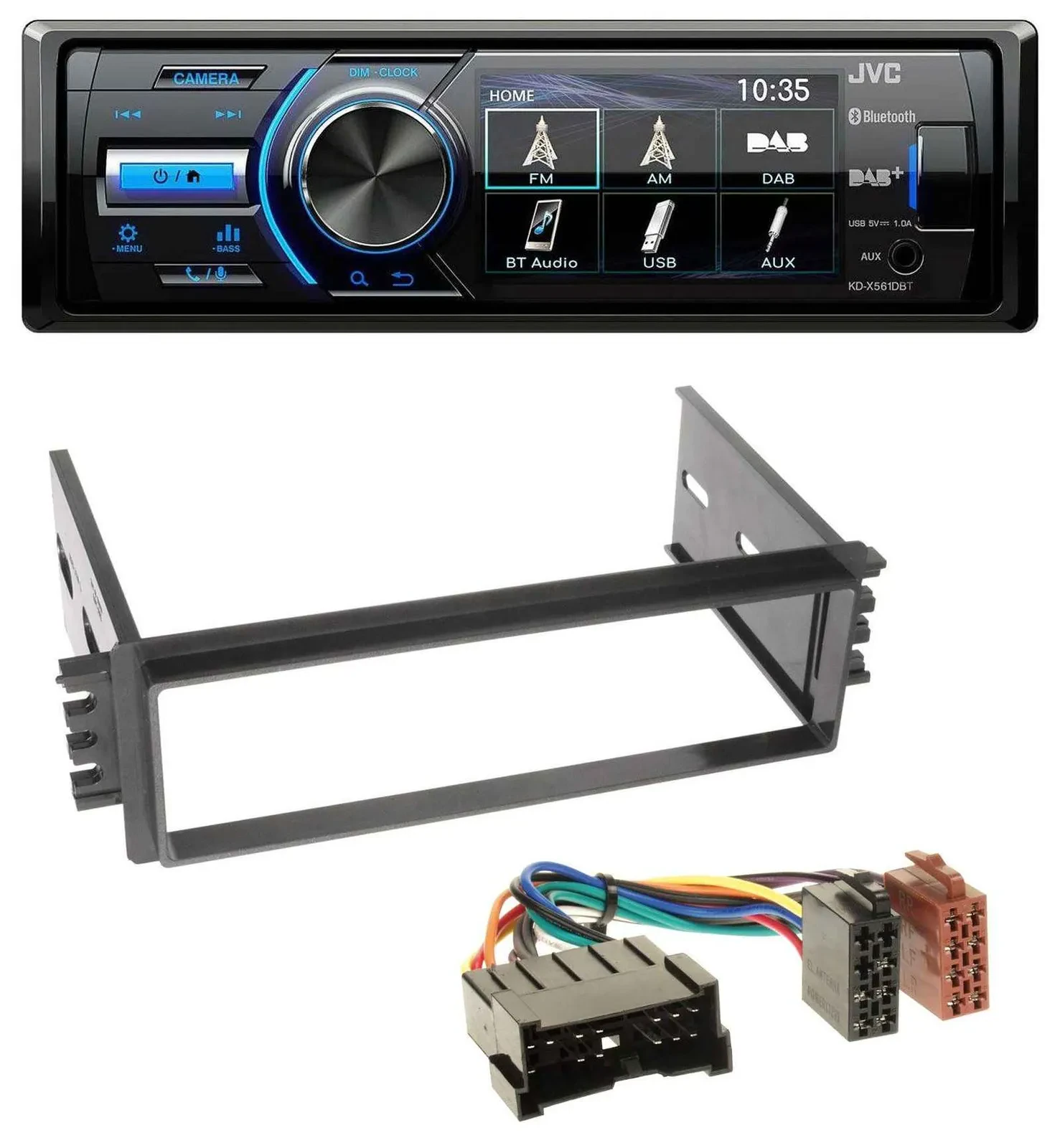 JVC Bluetooth MP3 USB DAB Autoradio für Hyundai Accent (2002-2005)