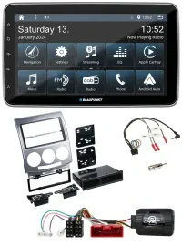 Blaupunkt USB DAB SD Lenkrad Bluetooth Autoradio für Mazda 5 CR 2005-2010 silber