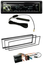 Автомагнитола Pioneer MP3, USB, CD, DAB, AUX для Peugeot 307/1007 (2001–2009)
