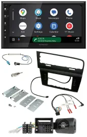 Kenwood DAB Bluetooth USB Lenkrad 2DIN Autoradio für VW Golf VII ab 2012