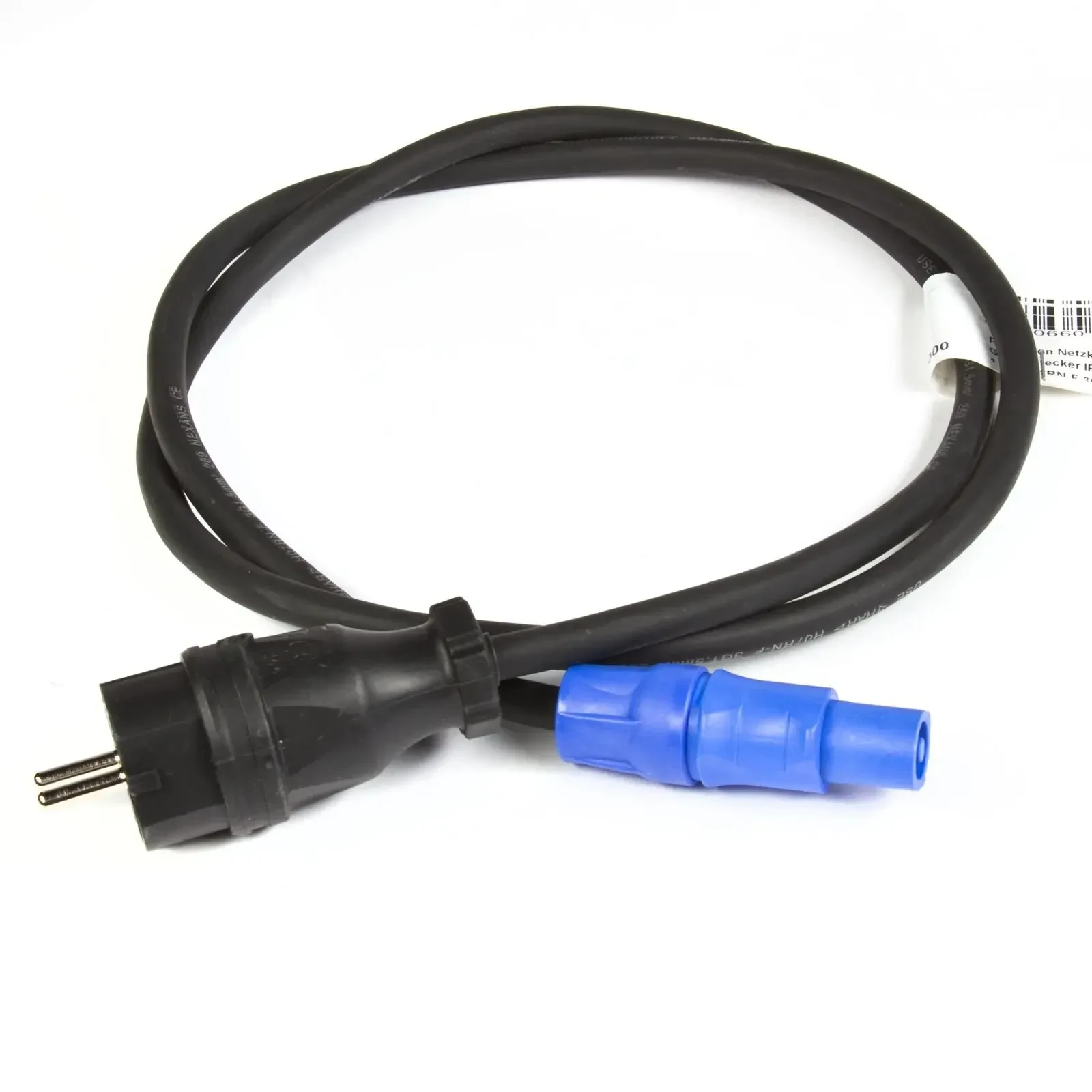 Сетевой кабель Music Store PAH0019119-000 Black 1.5 м