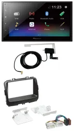 Pioneer DAB MP3 Bluetooth 2DIN USB Autoradio für Kia Carens 4 RP ab 2013