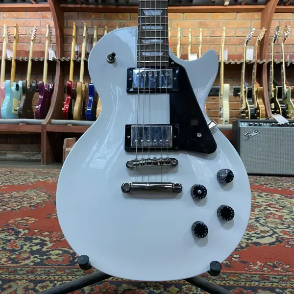 Электрогитара Epiphone Les Paul Studio White H-H China 2020`s