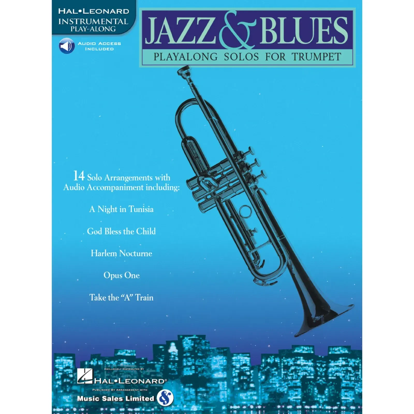 Сборник песен Hal Leonard Instrumental Play-Along: Jazz & Blues Trumpet