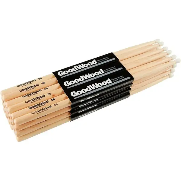 Барабанные палочки Goodwood Drumsticks 5B Nylon (12 пар)