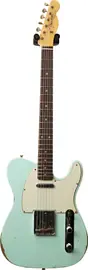 Электрогитара Fender Custom Shop Limited Edition 1961 Telecaster Relic Faded Surf Green