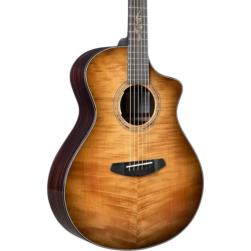 Электроакустическая гитара Breedlove Premier Red Cedar-Rosewood LE Concert A/E Shadowburst, 6-струнная, с вырезом, правосторонняя, LR Baggs Anthem, с кейсом
