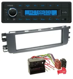 VDO AUX Bluetooth USB MP3 Autoradio für Smart ForFour (454, 2004-2006)