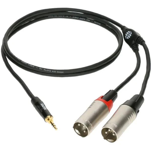 Коммутационный кабель Klotz KY9-300 Black 3 м