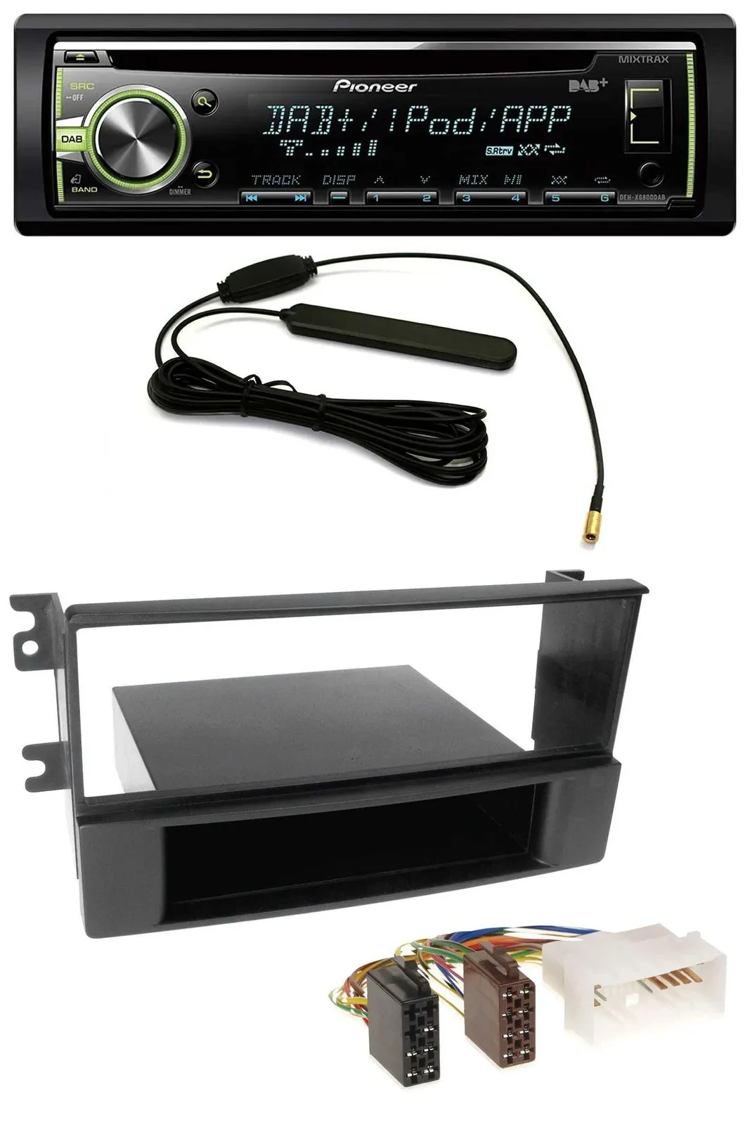 Автомагнитола для Kia Sorento (с 2006) Pioneer MP3 USB CD DAB AUX