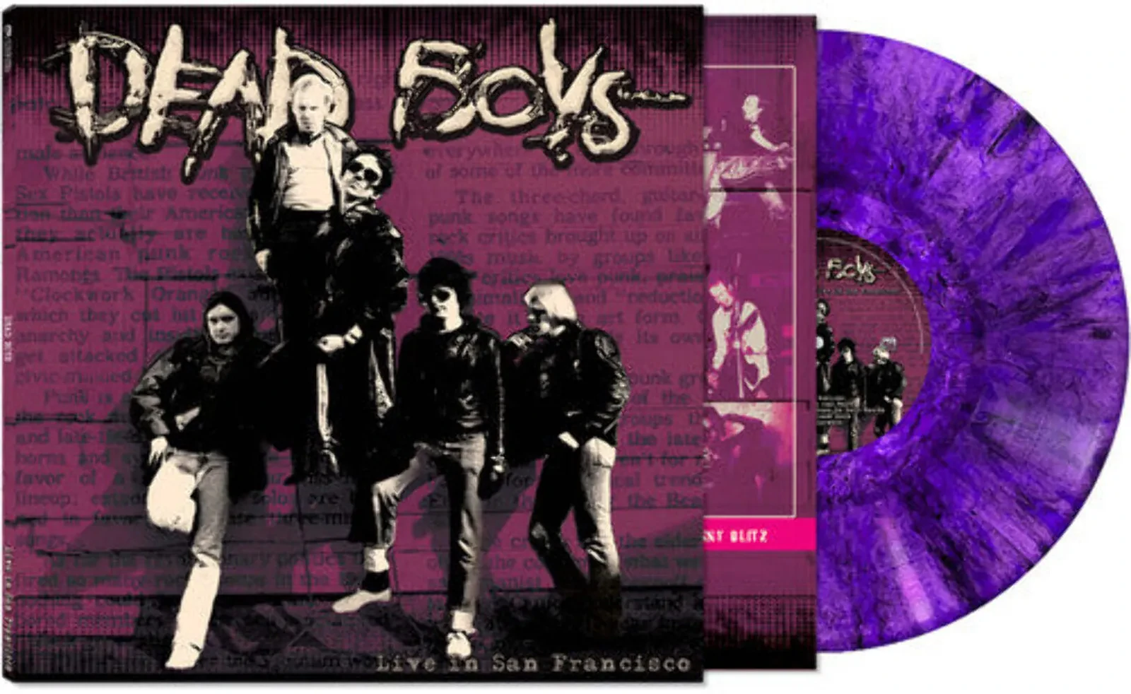Виниловая пластинка Dead Boys – Live In San Francisco Релиз 2025