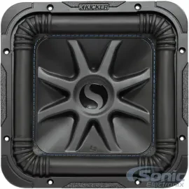 KICKER 1200W 10" Solo-Baric L7-S Dual 4-Ohm Car Subwoofer | L7S104