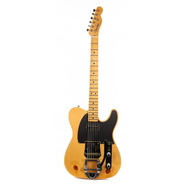 Электрогитара Fender Custom Shop Knotty Pine 50s Telecaster Masterbuilt Faded Aged Natural