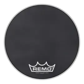 Пластик для барабана Remo 16" Powermax Black Suede Crimplock