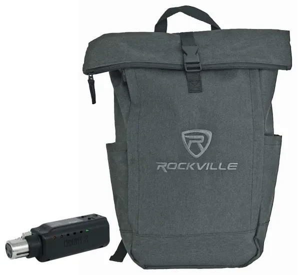 Chauvet D-Fi XLR RX Rechargeable D-Fi Receiver+Backpack
