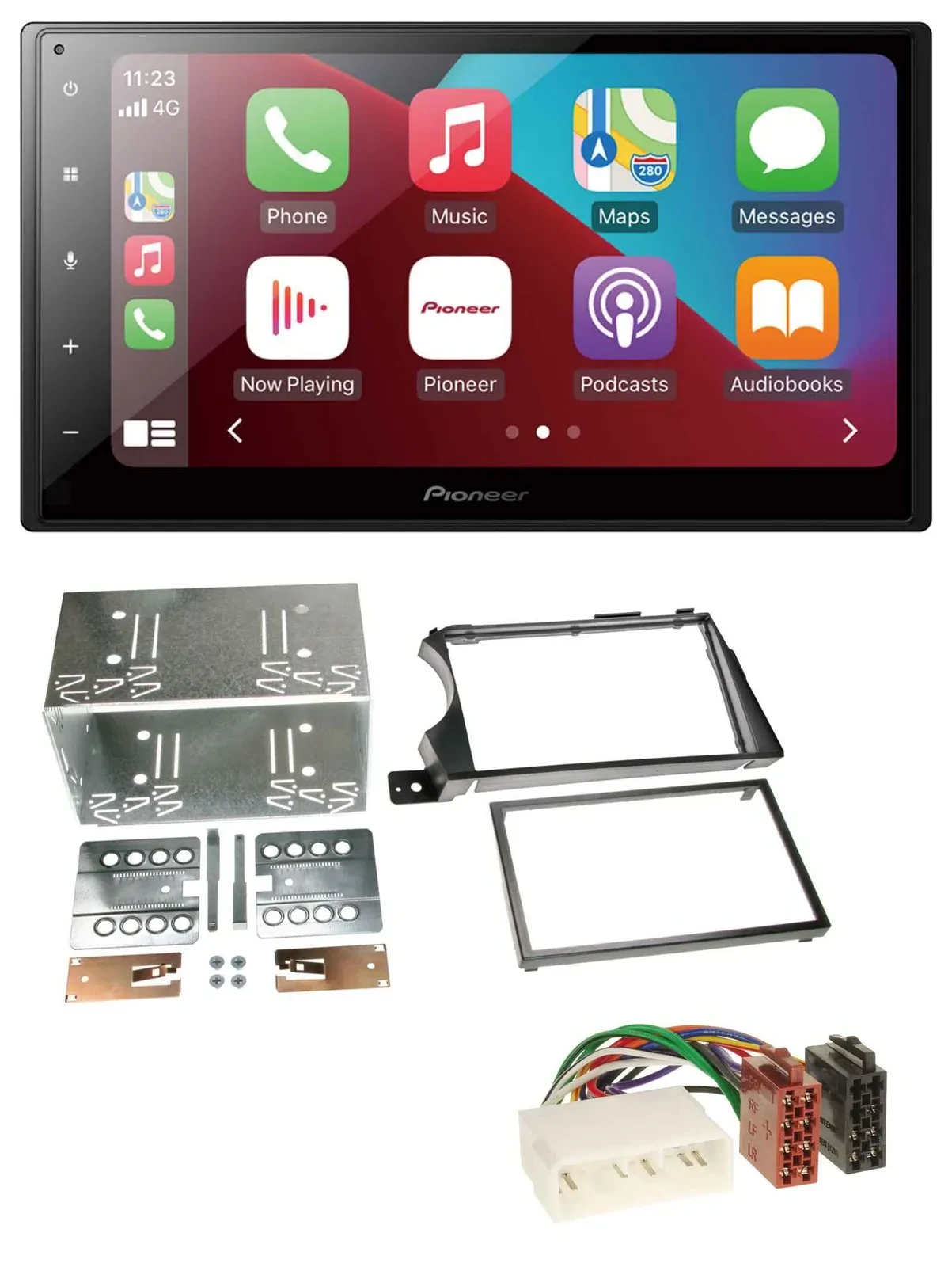 Pioneer USB MP3 DAB 2DIN Bluetooth Autoradio für SSangYong Actyon Kyron 2006-201
