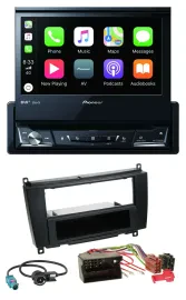 Pioneer DVD Bluetooth DAB USB MP3 Autoradio für Mercedes CLK W209 ab 06 Coupe 04
