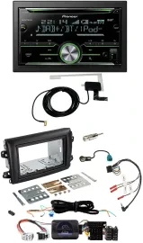 Автомагнитола Pioneer 2DIN CD USB Bluetooth DAB для Fiat Ducato Serie 8